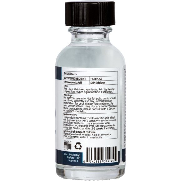 TCA Peel 20% Fine Lines, Dark Spots, Crepey Skin - Picture 3 of 6